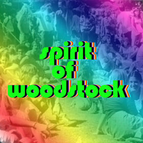 Graphic of Spirit of Woodstock cover